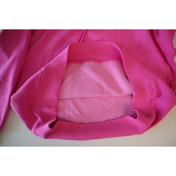 PINK x Victoria's Secret 11229322 WMN Sz L Pink Premium Fleece Oversized Hoodie - Picture 12 of 13